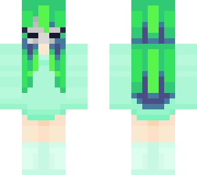 g r e e n (with ghast mask)
