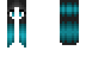 hair base - black w/ blue highlights - hb