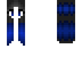 hair base - black w/ dark blue highlights - hb