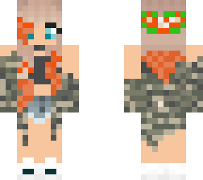 halloween girl with camo
