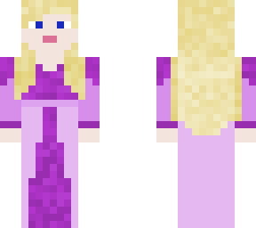 purple court dress