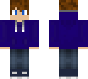 blue hoodie boi