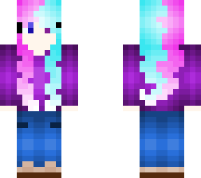 cotton candy girl