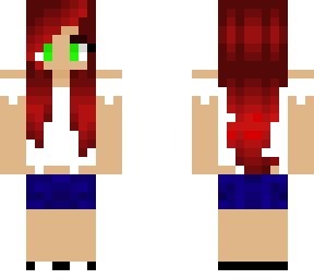 cute girl used a hair base