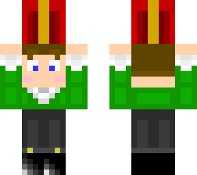 elf carrying present