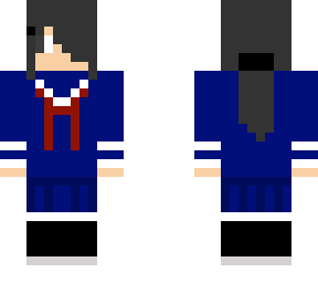 fixed yandere-chan blue unifrom