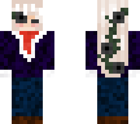 lunar rose in a suit