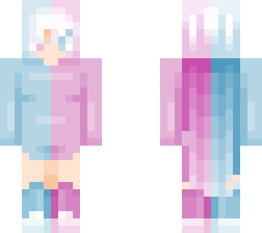 pink and blue - rce