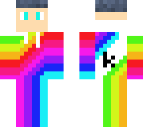 rainbow skin