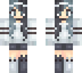 Double sided girl | Minecraft Skin