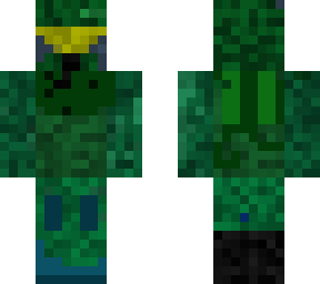 fully camouflaged forest guardian