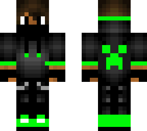 green masked creeper boy