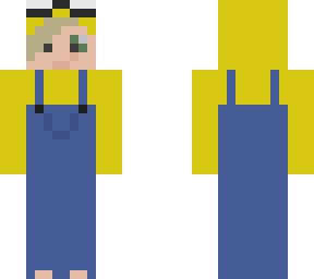 my little sister in a minion thing