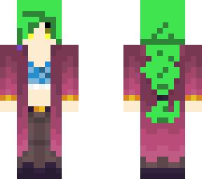 remade in my style just gave green hair