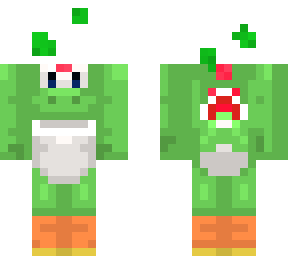 yoshi holding an egg