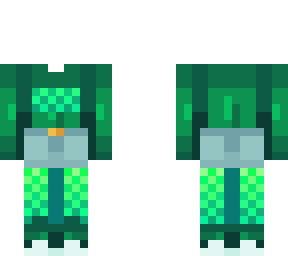- green apple - rainbow outfit base 4 -