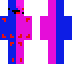 blauw roze
