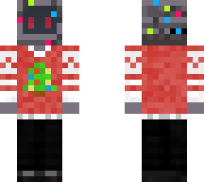 christmas lights/sweater computer kid