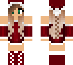 christmas santa girl