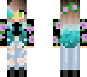 edit of flower outfit teen female