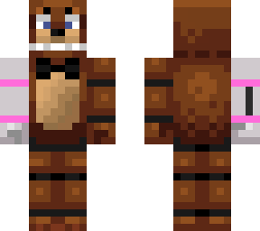 freddy with a funtime freddy arm without bon-bon