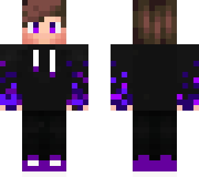 purple flame boy