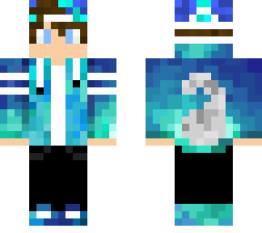 teal wolf boy