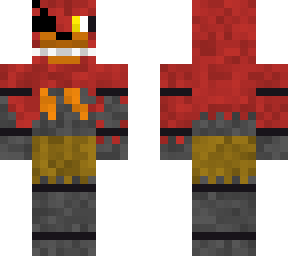 Withered Fnaf Minecraft Skins