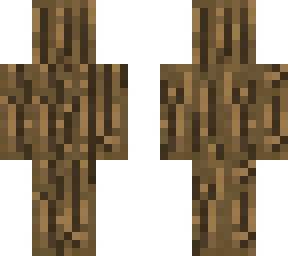 wood/ log skin! troll
