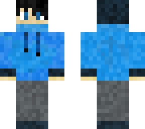 blue teen hoodie