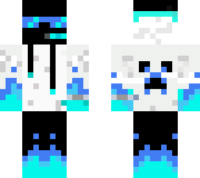 cool blue ender hoodie