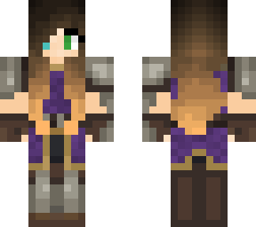 purple knight (girl)