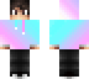 vaporwave fade hoodie boy