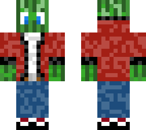 watermelon in red jacket
