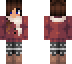winter girl edit