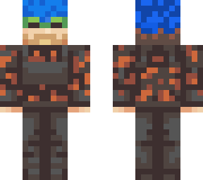 blue haired pew