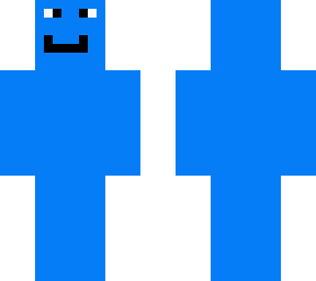blue skin