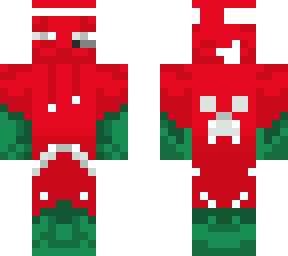 christmas enderman guy