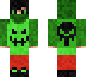 green and black ninja.