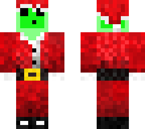green santa slime