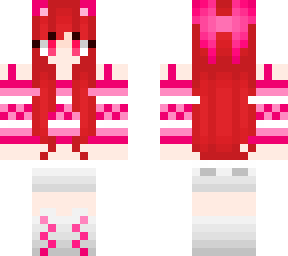 pink kawaii neko