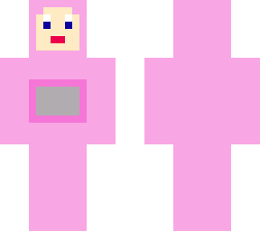 pink kirby teletubby idk it be like that sometimes