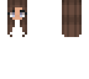 brown hair - head base