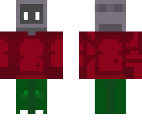 edited a christmas tv head thats someone elses
