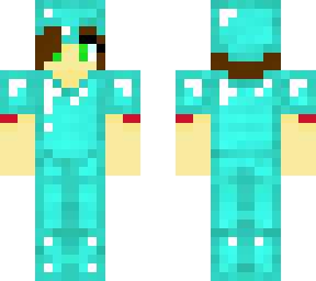 girl in fake diamond armor - edit