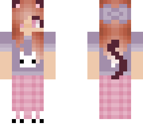 kate in pajamas