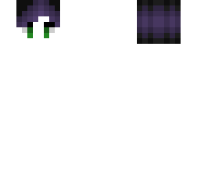 new male hair - mix color shading - black & purple - hb