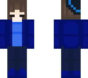 swap blue frisk (first skin by powerpointplayz)