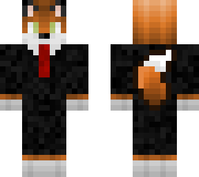 fox in a suit