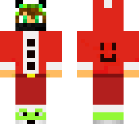 green pvp panda xmas
